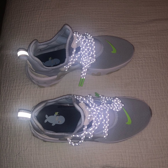 nike react presto half blue